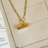 The Heirloom T Bar, Solid Gold & Diamond