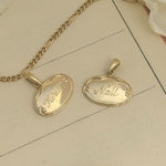 Heirloom Solid Gold Name necklace 