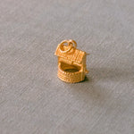 9ct yellow gold wishing well vintage charm 