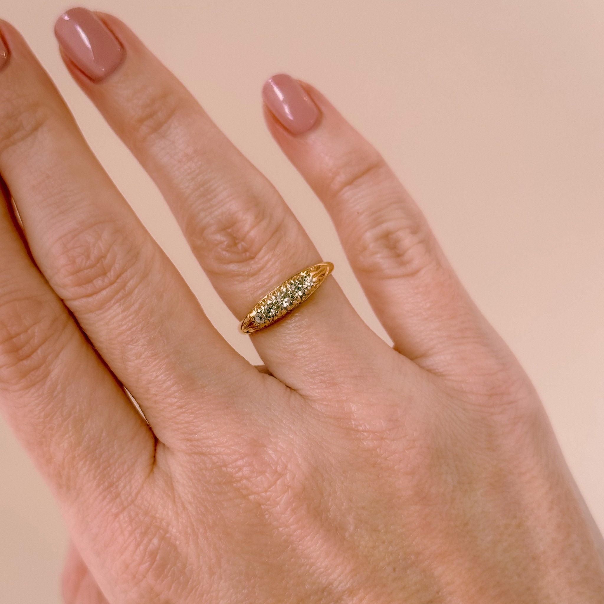 Beautiful vintage diamond ring gifts 