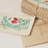 Embroidered Silk ‘Sweetheart’ Vintage Postcard